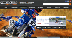 Desktop Screenshot of cyclezone.com